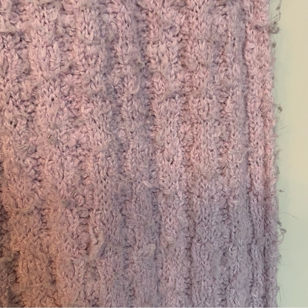 Urban Outfitters Purple Out From Under Mina Cable Knit Pant M - Picture 8 of 16